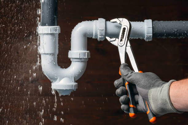 Professional Gas Line Repair technician working in Bridgman, MI